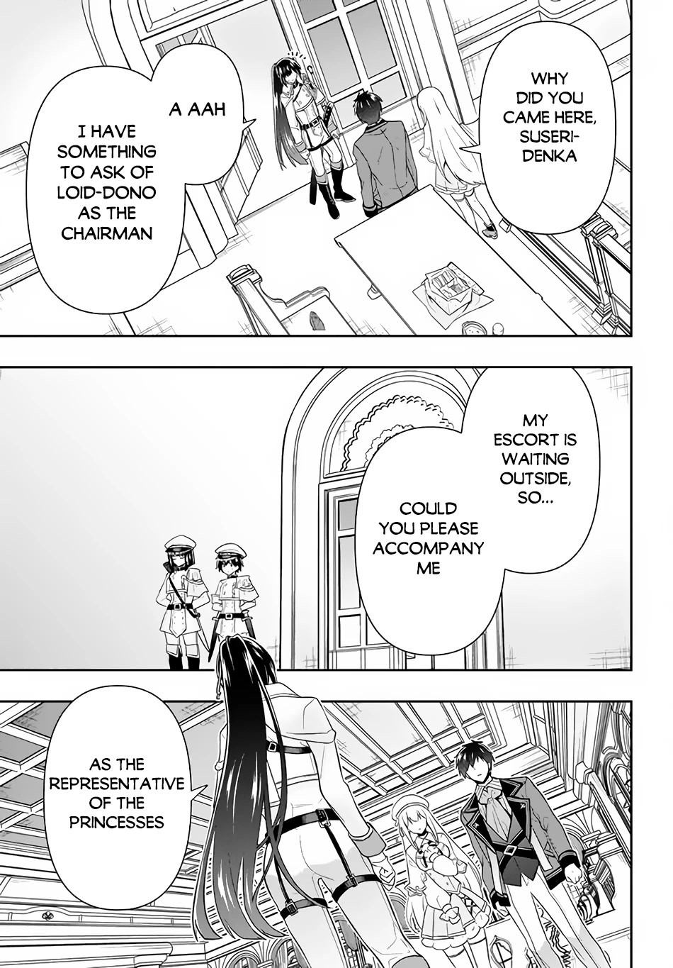 Rokuhime wa Kami Goe ni Koi ni Suru Chapter 20 page 20 - Chapter 20: The Silver Guard Knight