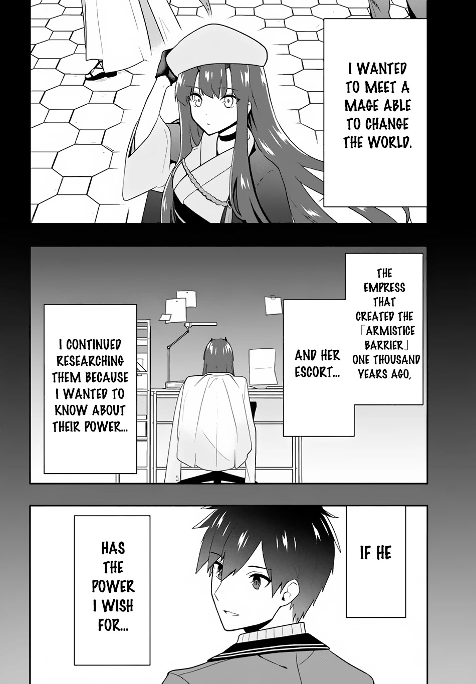 Rokuhime wa Kami Goe ni Koi ni Suru Chapter 20 page 7 - Chapter 20: The Silver Guard Knight