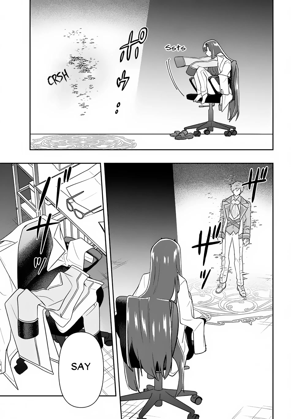 Rokuhime wa Kami Goe ni Koi ni Suru Chapter 20 page 8 - Chapter 20: The Silver Guard Knight