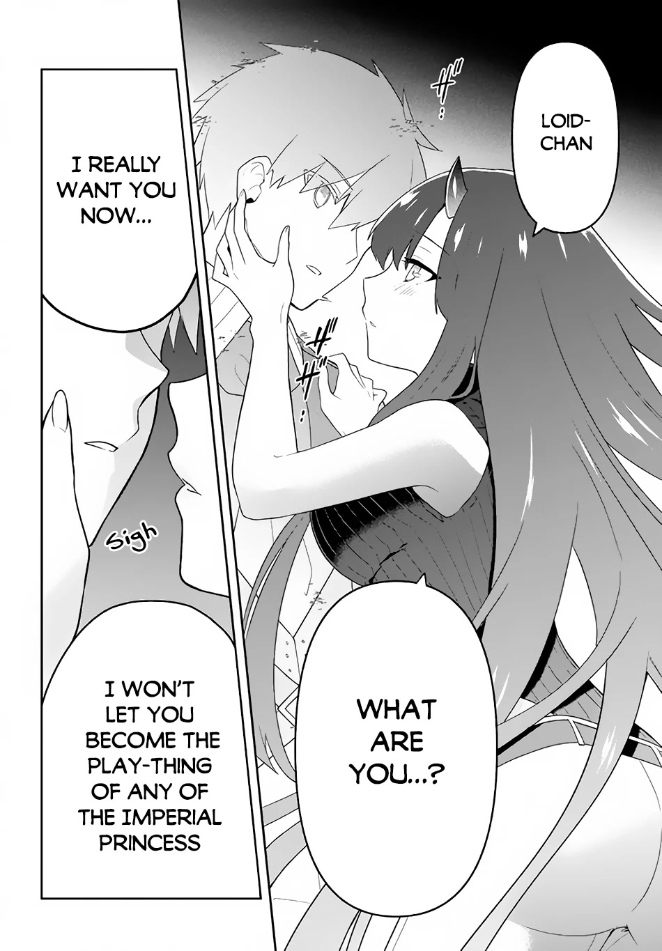 Rokuhime wa Kami Goe ni Koi ni Suru Chapter 20 page 9 - Chapter 20: The Silver Guard Knight