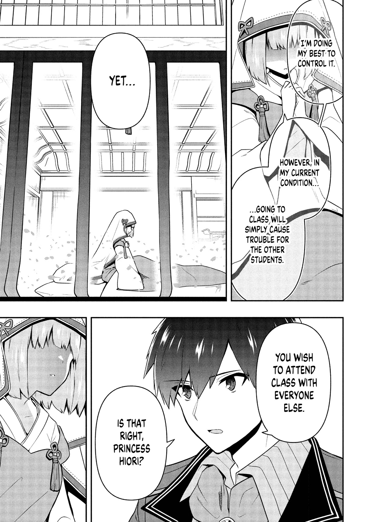 Rokuhime wa Kami Goe ni Koi ni Suru Chapter 23 page 9 - Chapter 23