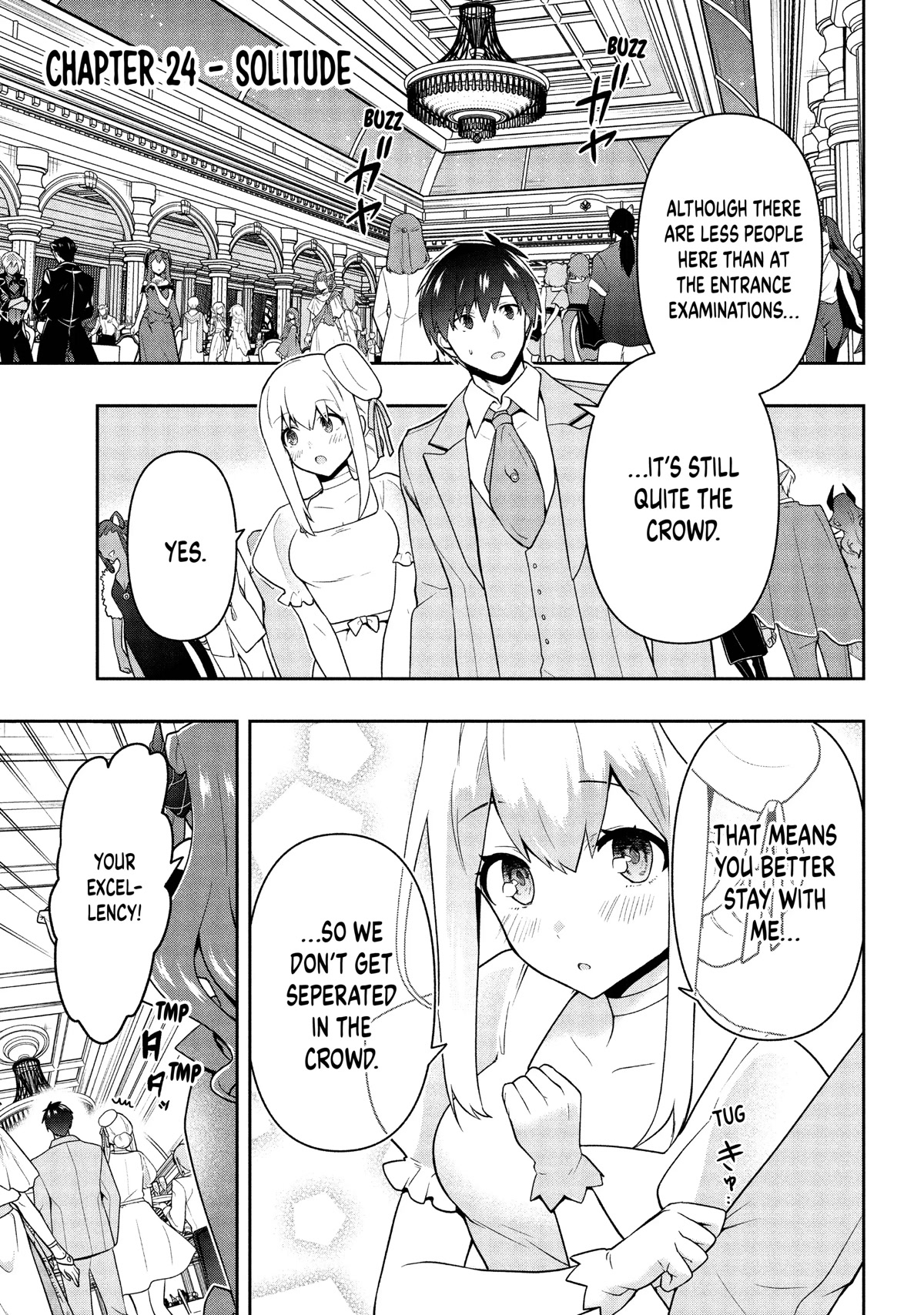 Rokuhime wa Kami Goe ni Koi ni Suru Chapter 24 page 1 - Chapter 24