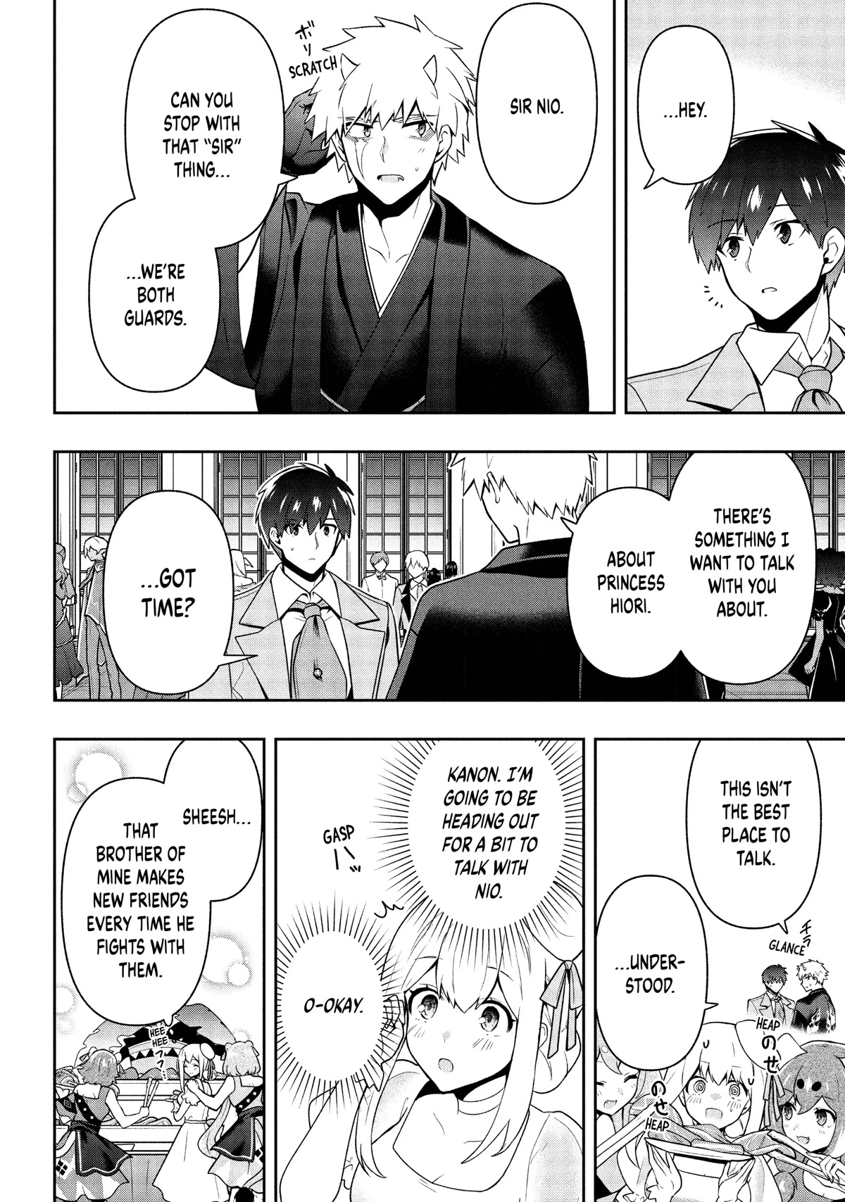 Rokuhime wa Kami Goe ni Koi ni Suru Chapter 24 page 8 - Chapter 24