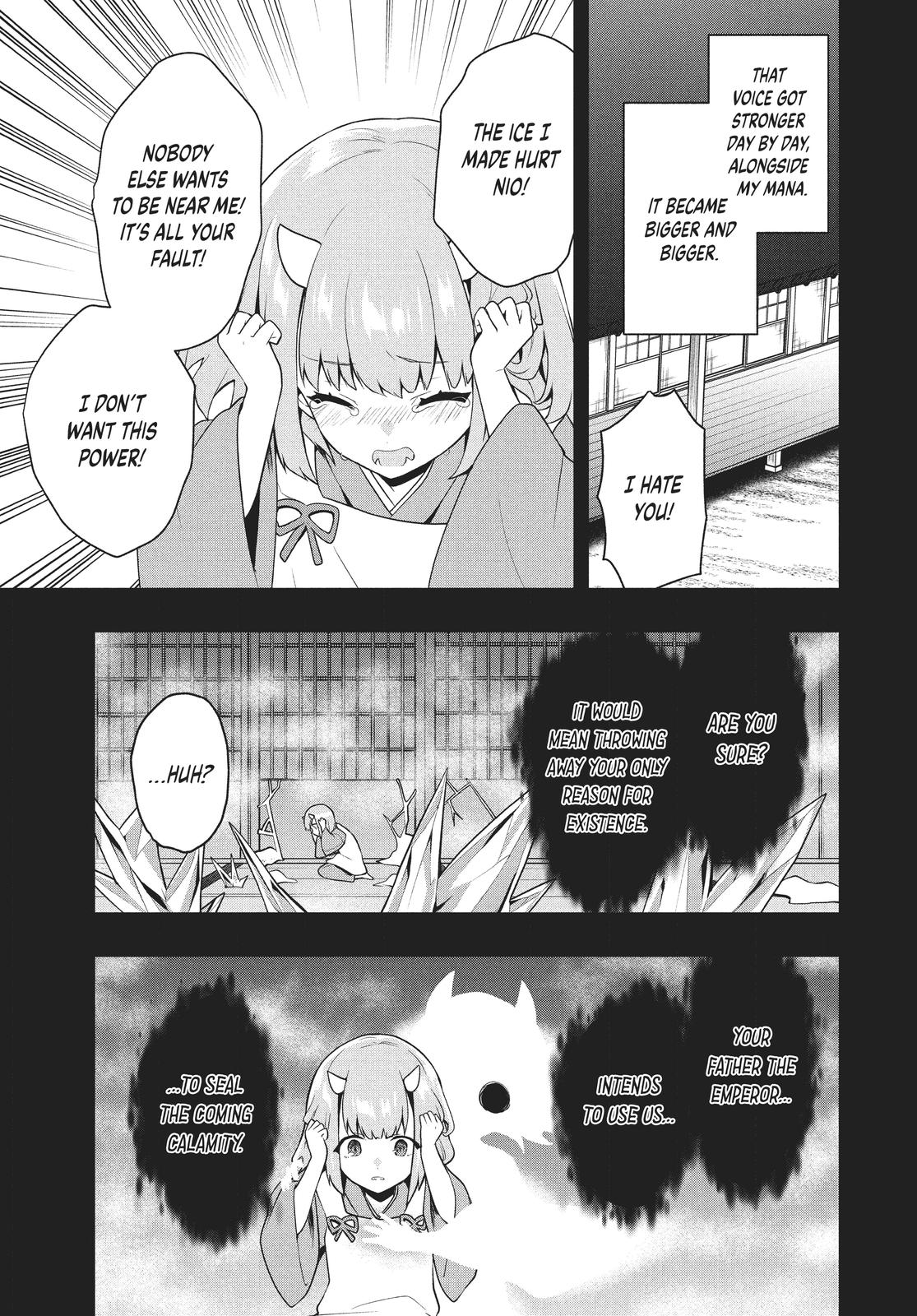 Rokuhime wa Kami Goe ni Koi ni Suru Chapter 27 page 3 - Chapter 27