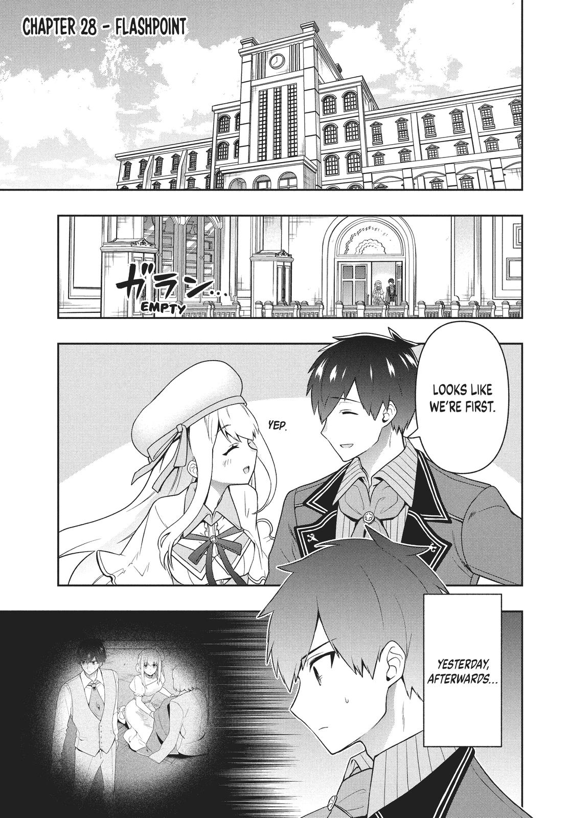 Rokuhime wa Kami Goe ni Koi ni Suru Chapter 28 page 1 - Chapter 28