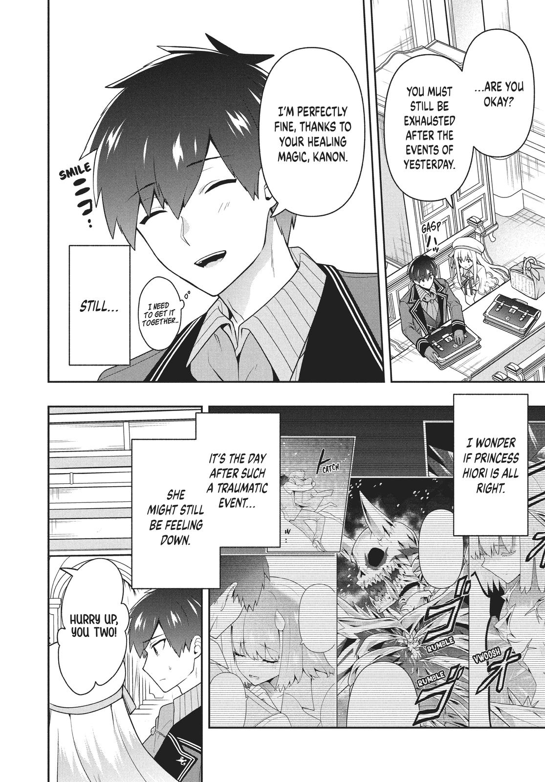 Rokuhime wa Kami Goe ni Koi ni Suru Chapter 28 page 6 - Chapter 28