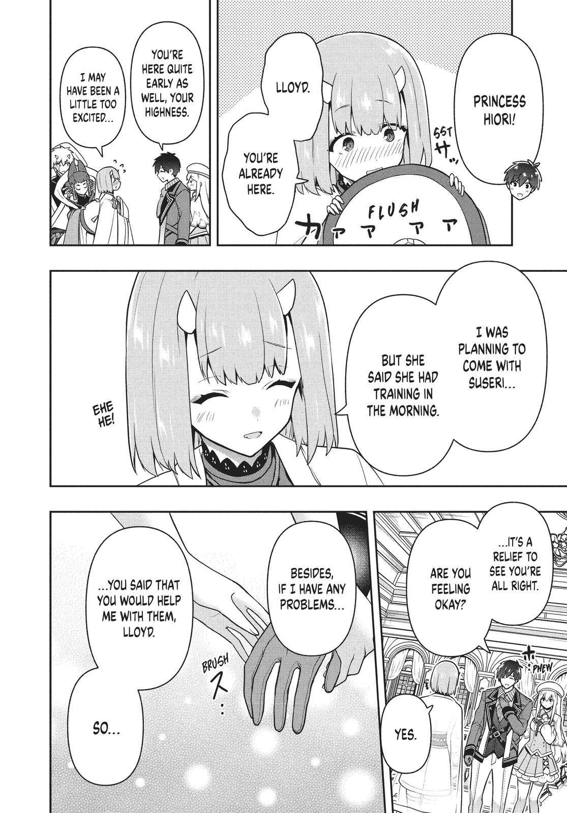 Rokuhime wa Kami Goe ni Koi ni Suru Chapter 28 page 8 - Chapter 28
