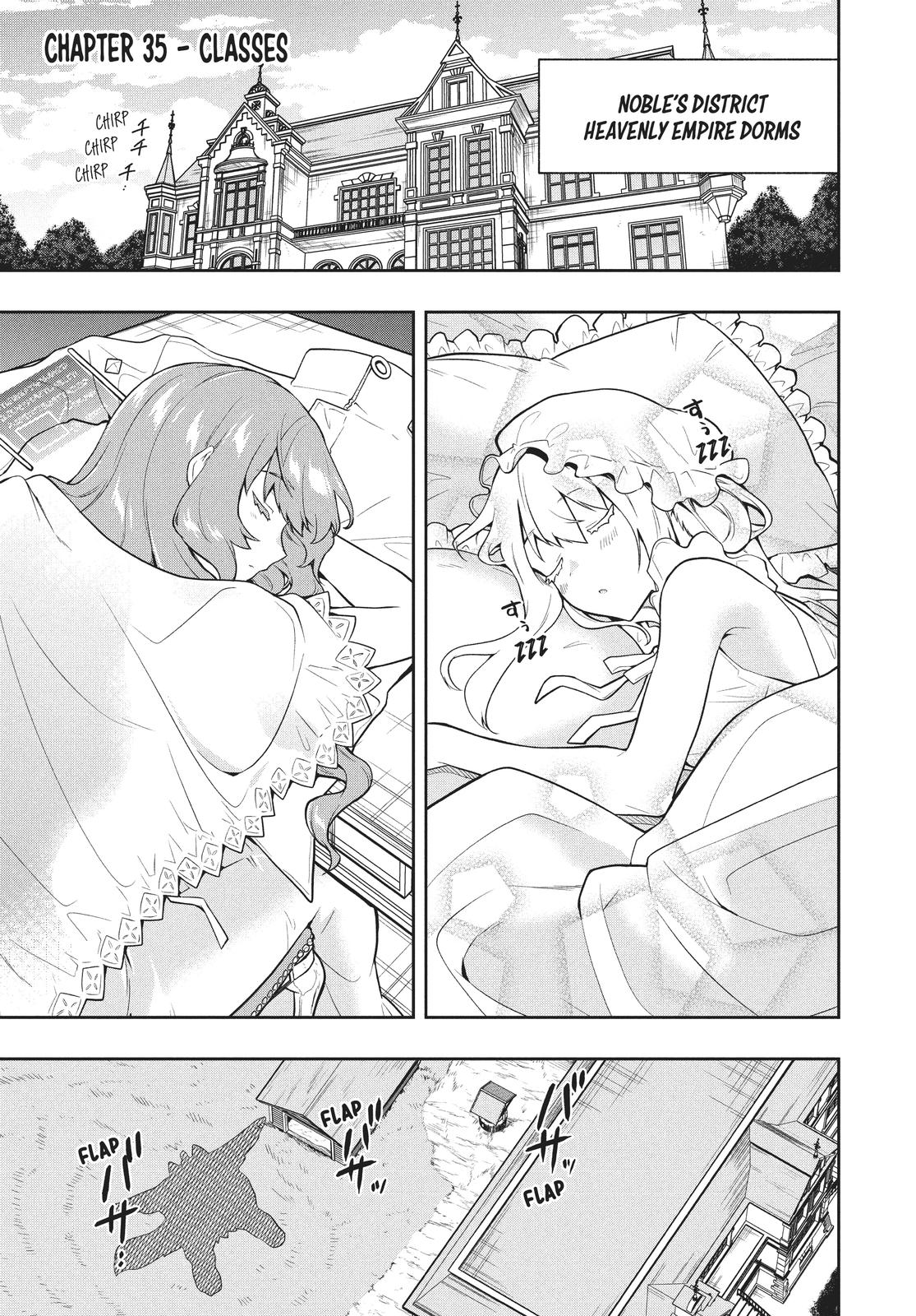 Rokuhime wa Kami Goe ni Koi ni Suru Chapter 35 page 1 - Chapter 35