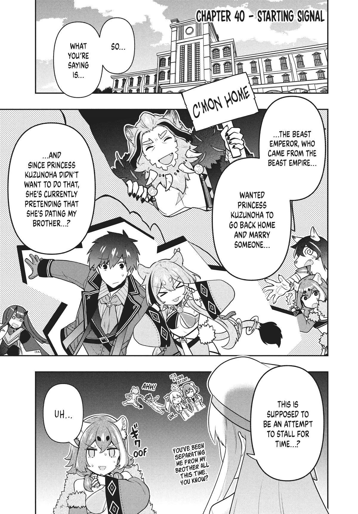 Rokuhime wa Kami Goe ni Koi ni Suru Chapter 40 page 4 - Chapter 40