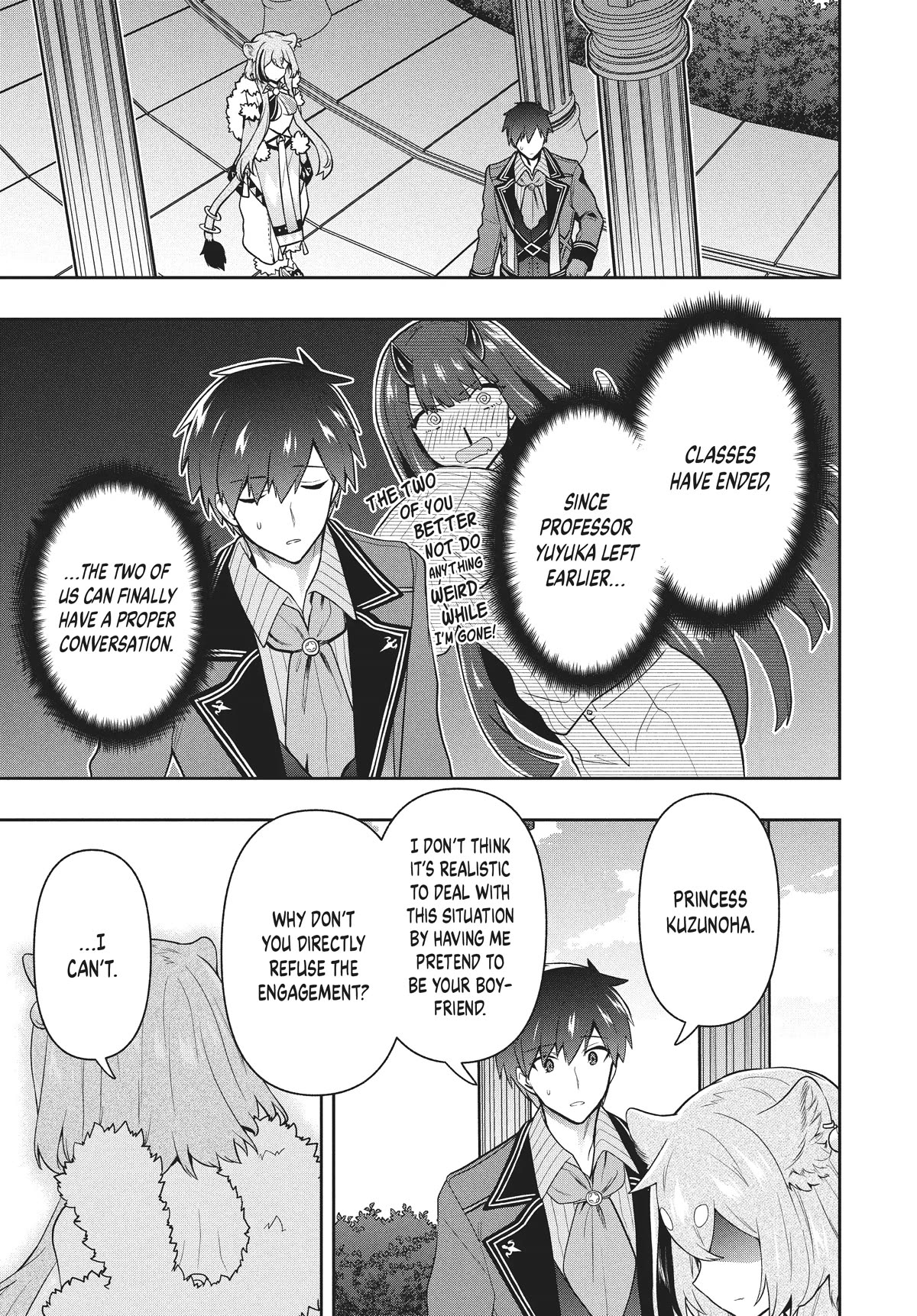 Rokuhime wa Kami Goe ni Koi ni Suru Chapter 40 page 8 - Chapter 40