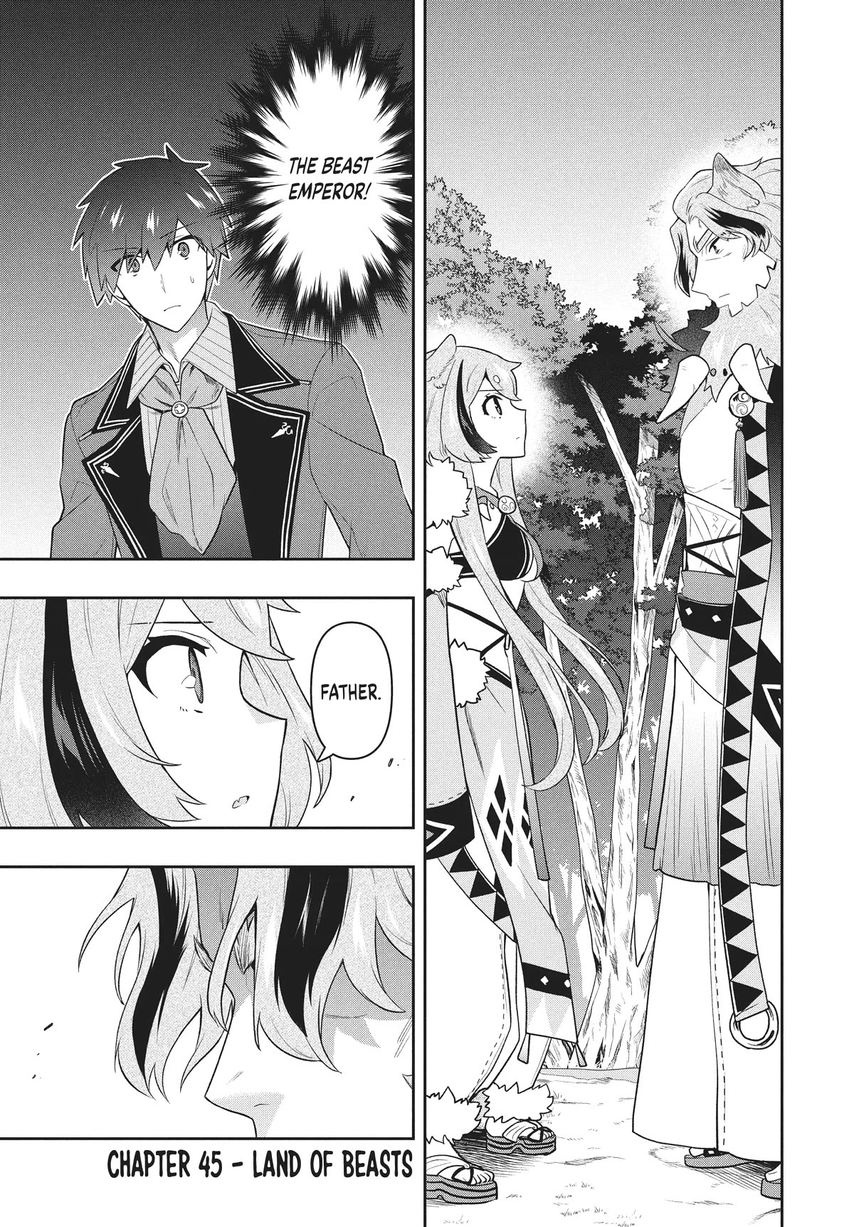 Rokuhime wa Kami Goe ni Koi ni Suru Chapter 45 page 1 - Chapter 45