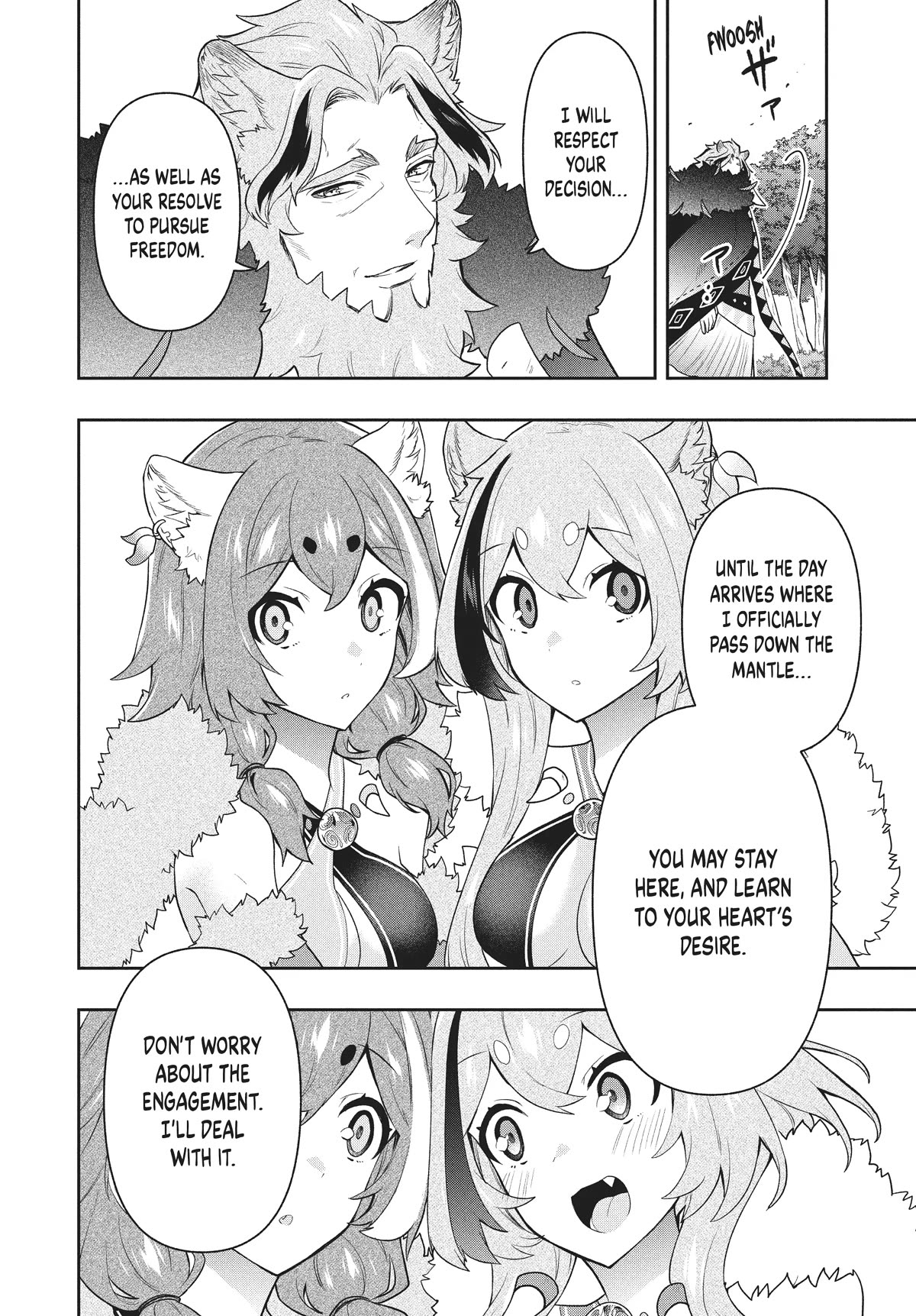 Rokuhime wa Kami Goe ni Koi ni Suru Chapter 45 page 14 - Chapter 45