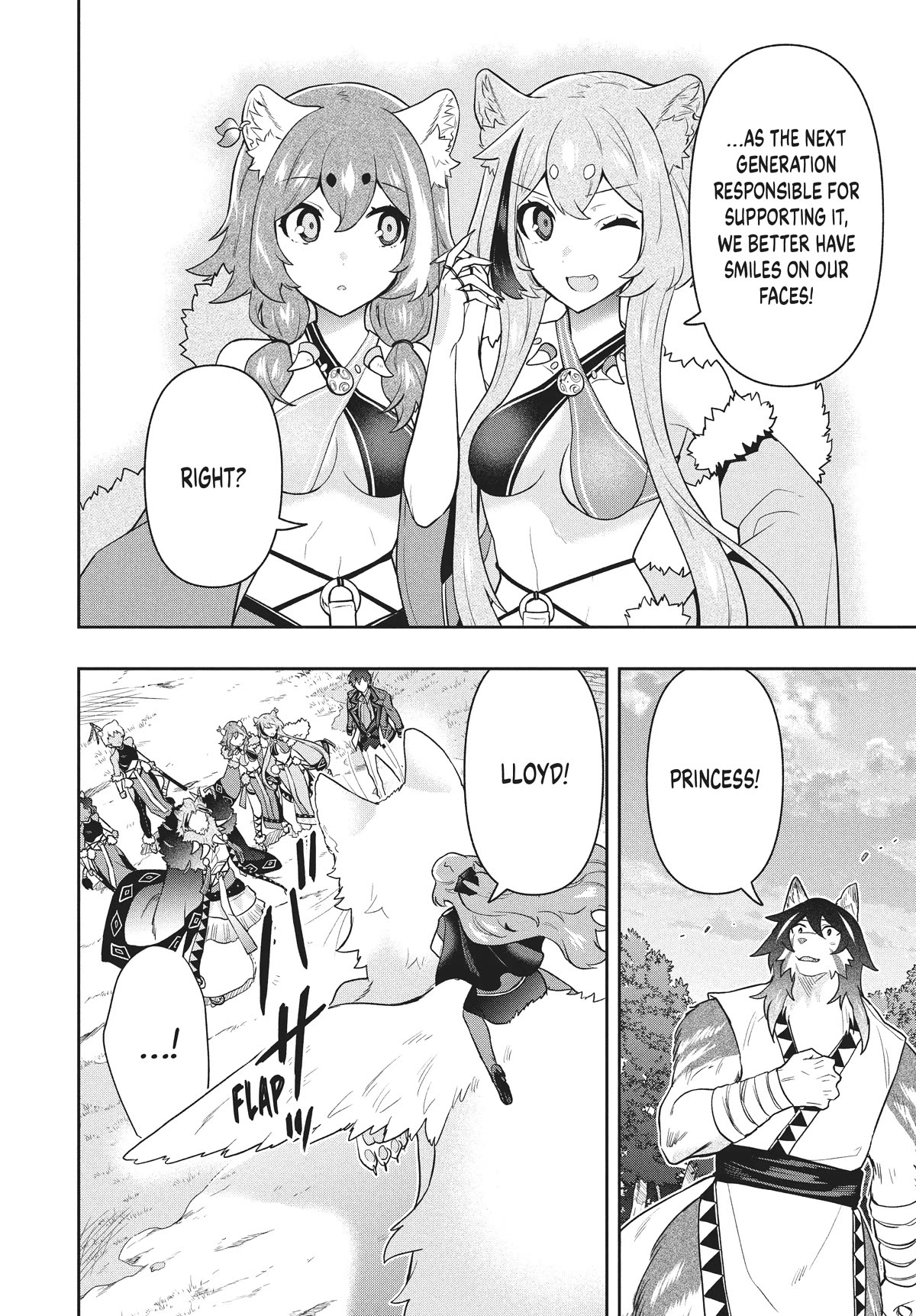 Rokuhime wa Kami Goe ni Koi ni Suru Chapter 45 page 8 - Chapter 45