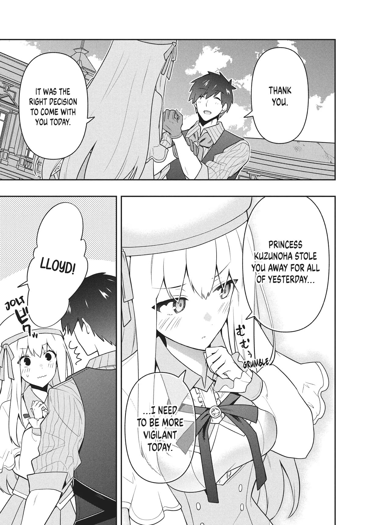 Rokuhime wa Kami Goe ni Koi ni Suru Chapter 46 page 3 - Chapter 46