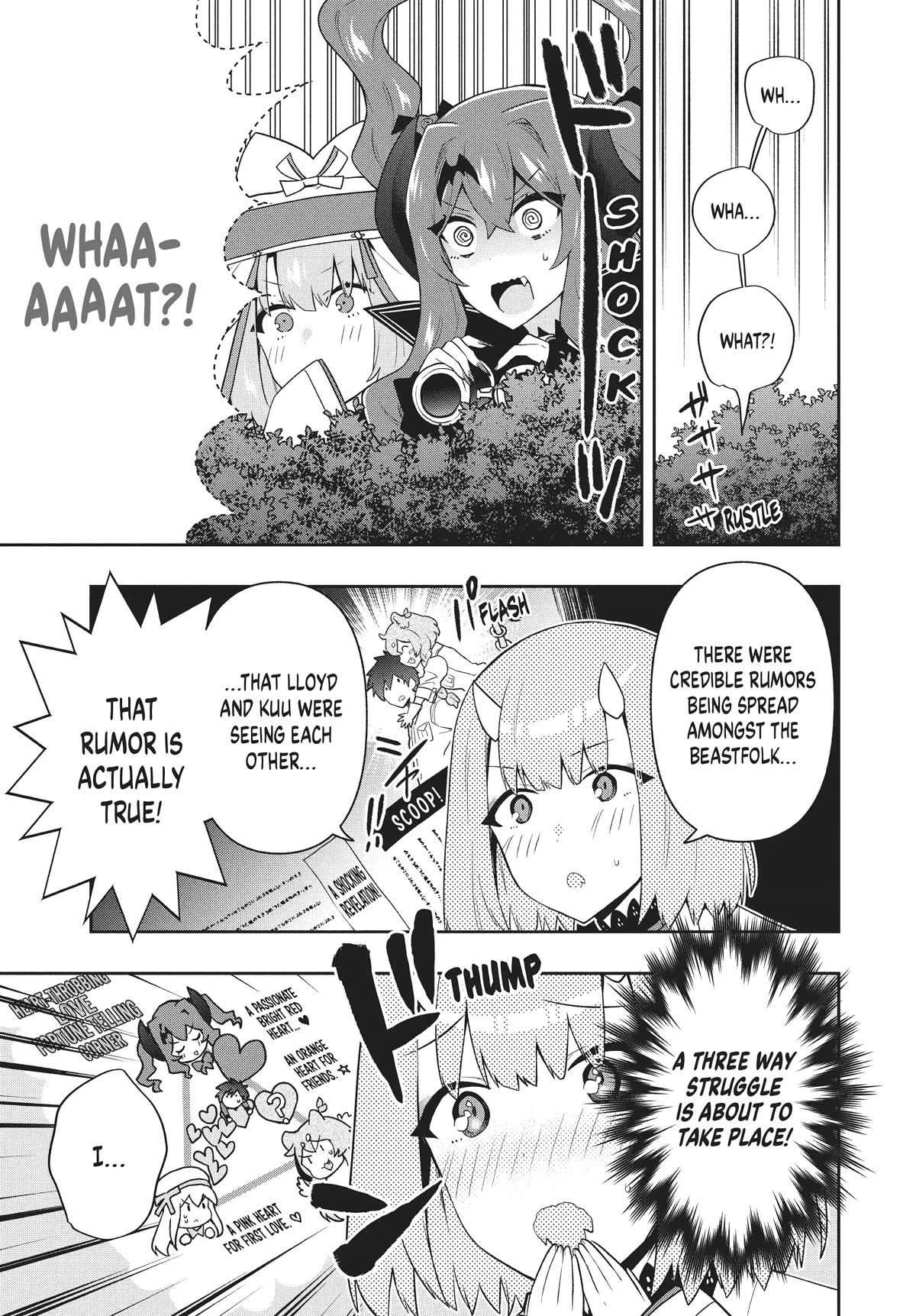 Rokuhime wa Kami Goe ni Koi ni Suru Chapter 46 page 7 - Chapter 46
