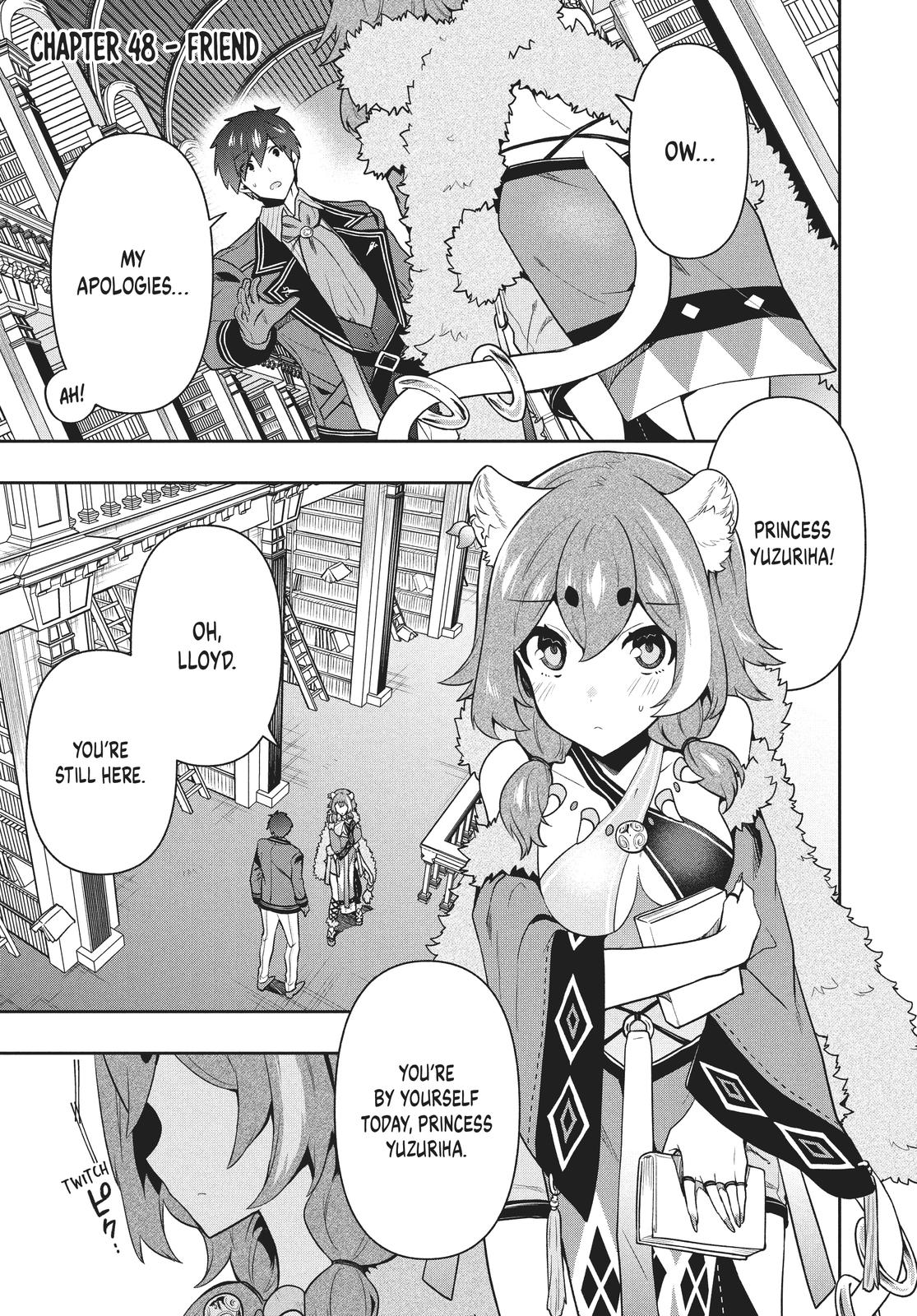 Rokuhime wa Kami Goe ni Koi ni Suru Chapter 48 page 1 - Chapter 48
