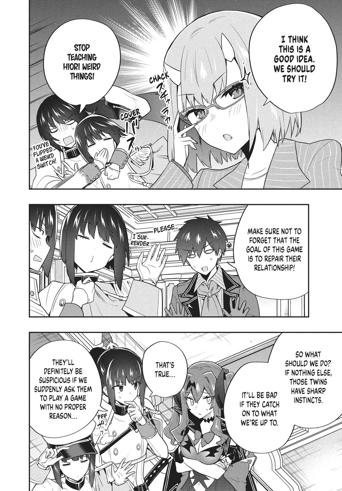 Rokuhime wa Kami Goe ni Koi ni Suru Chapter 49 page 12 - Chapter 49