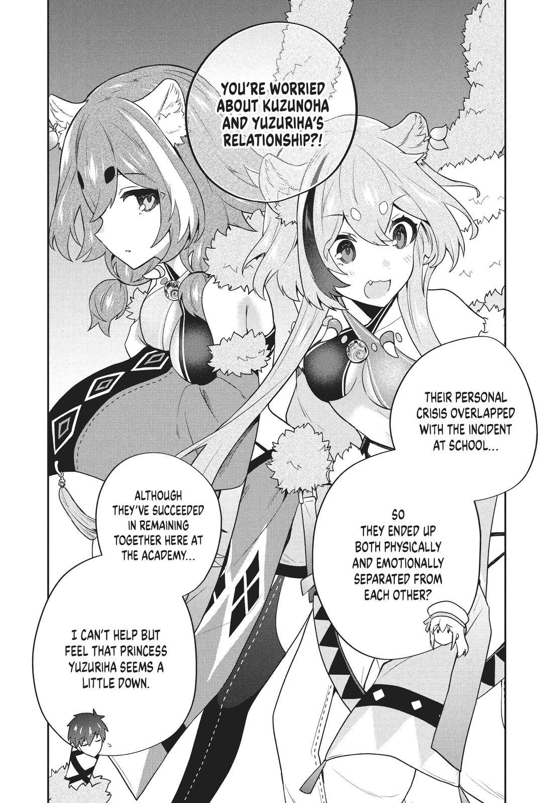 Rokuhime wa Kami Goe ni Koi ni Suru Chapter 49 page 2 - Chapter 49