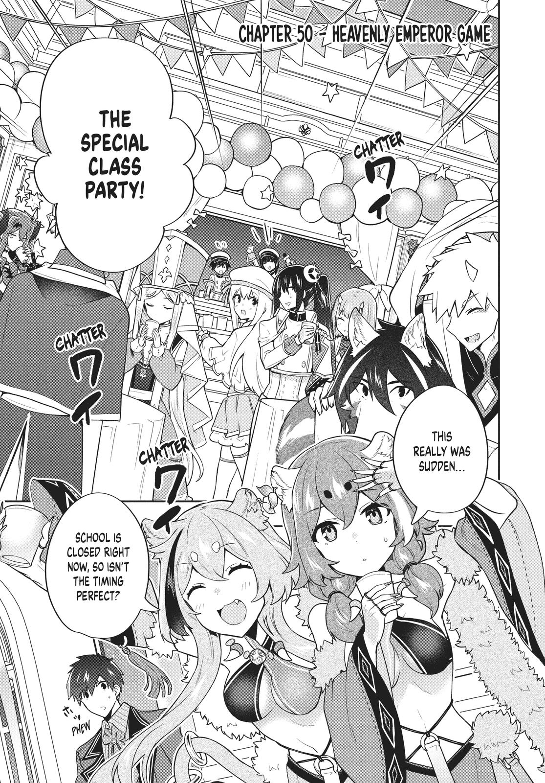 Rokuhime wa Kami Goe ni Koi ni Suru Chapter 50 page 1 - Chapter 50