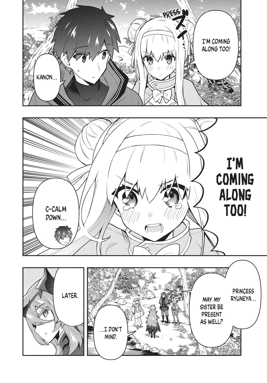 Rokuhime wa Kami Goe ni Koi ni Suru Chapter 52 page 8 - Chapter 52
