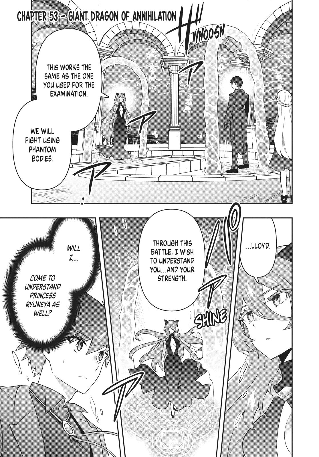 Rokuhime wa Kami Goe ni Koi ni Suru Chapter 53 page 1 - Chapter 53