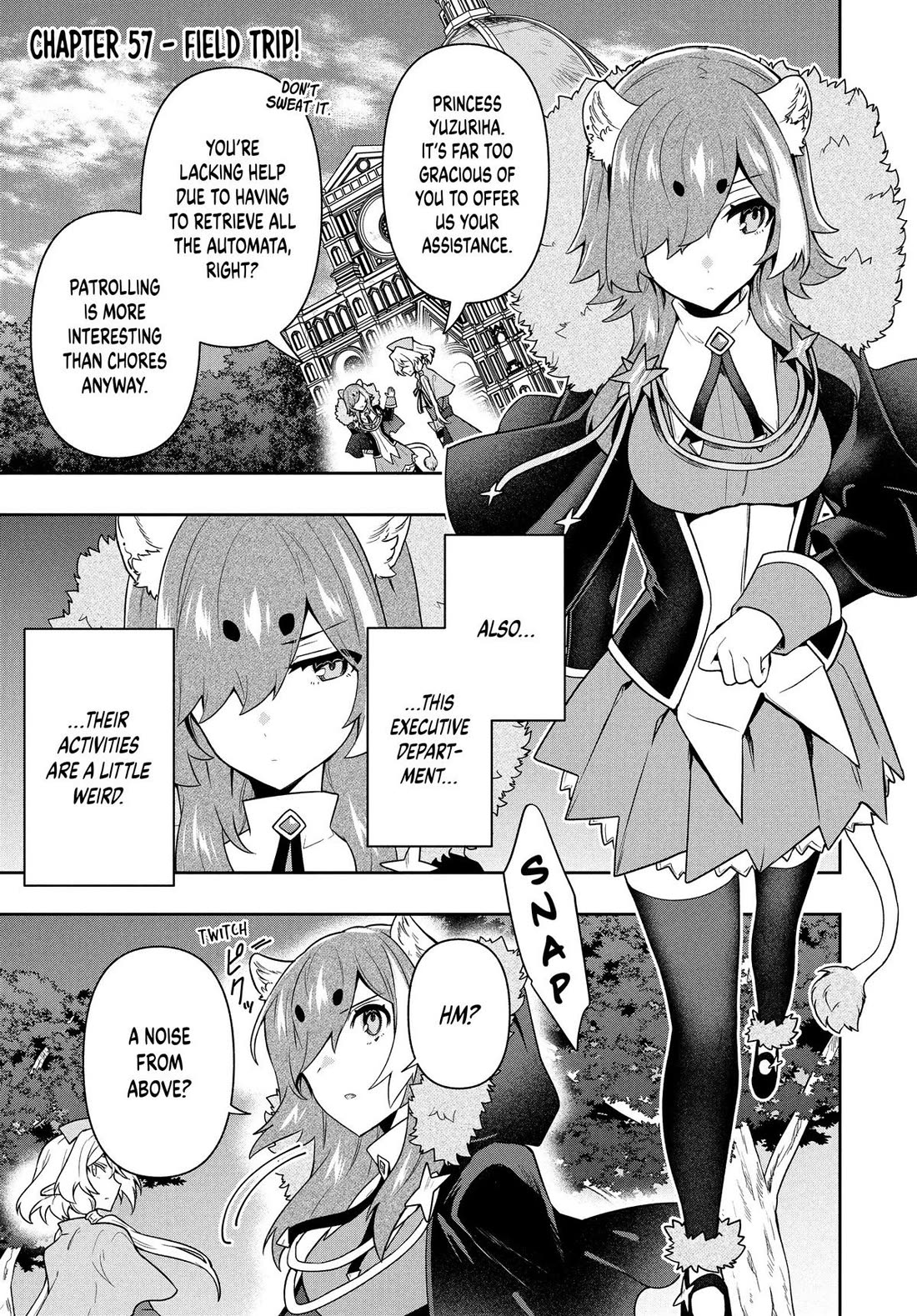 Rokuhime wa Kami Goe ni Koi ni Suru Chapter 57 page 1 - Chapter 57