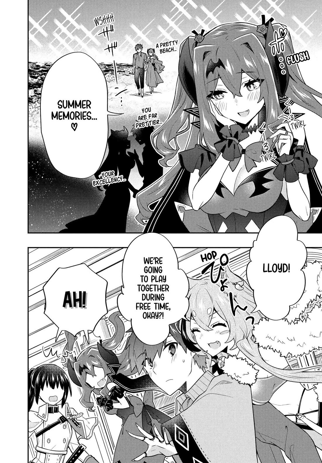 Rokuhime wa Kami Goe ni Koi ni Suru Chapter 57 page 14 - Chapter 57