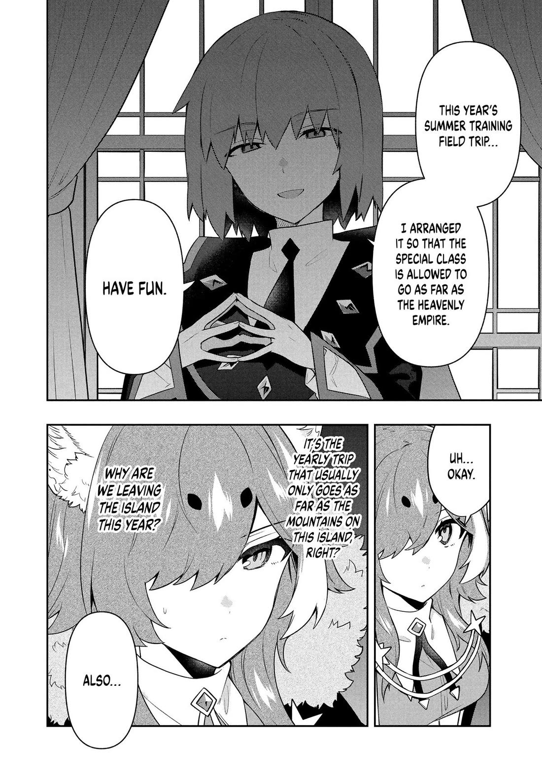 Rokuhime wa Kami Goe ni Koi ni Suru Chapter 57 page 8 - Chapter 57