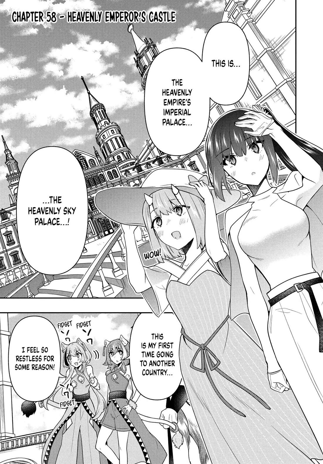Rokuhime wa Kami Goe ni Koi ni Suru Chapter 58 page 1 - Chapter 58