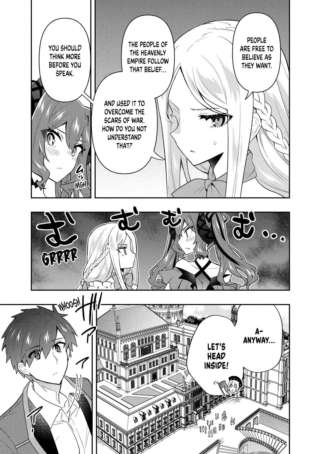Rokuhime wa Kami Goe ni Koi ni Suru Chapter 58 page 3 - Chapter 58
