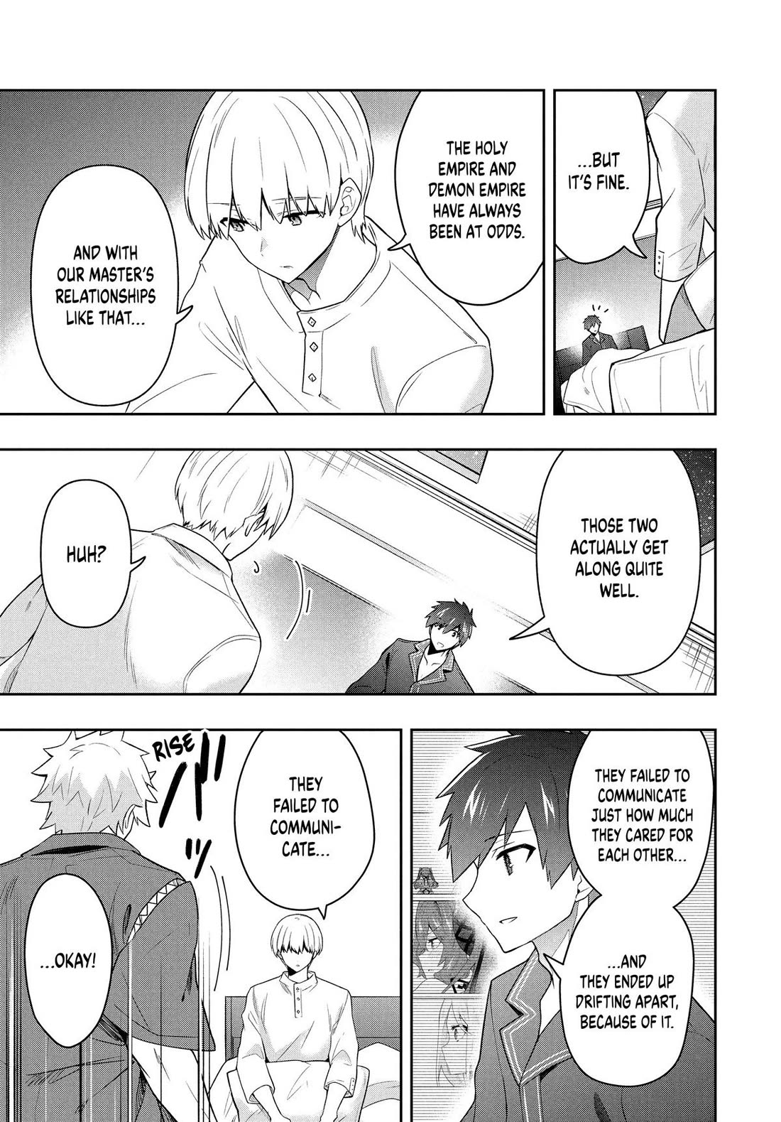 Rokuhime wa Kami Goe ni Koi ni Suru Chapter 61 page 18 - Chapter 61