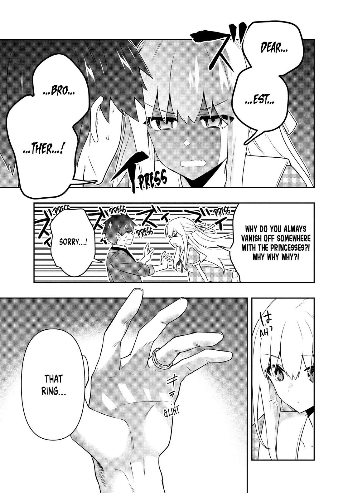 Rokuhime wa Kami Goe ni Koi ni Suru Chapter 61 page 8 - Chapter 61