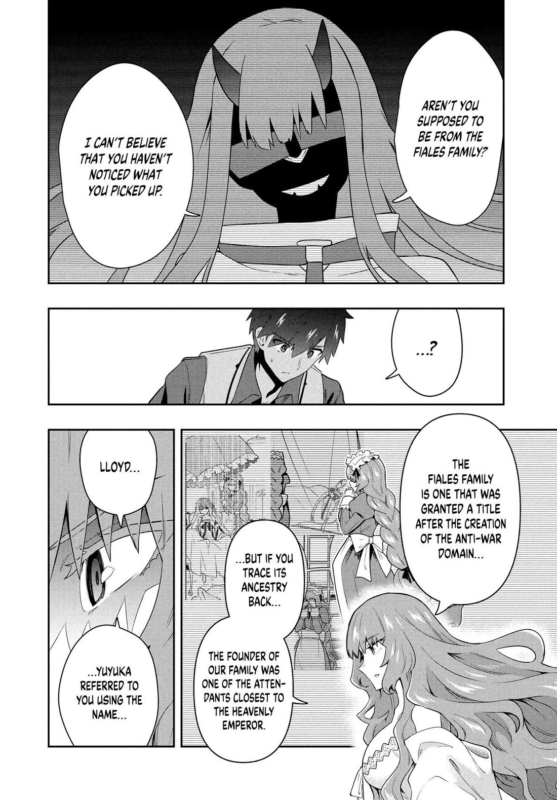 Rokuhime wa Kami Goe ni Koi ni Suru Chapter 64 page 12 - Chapter 64