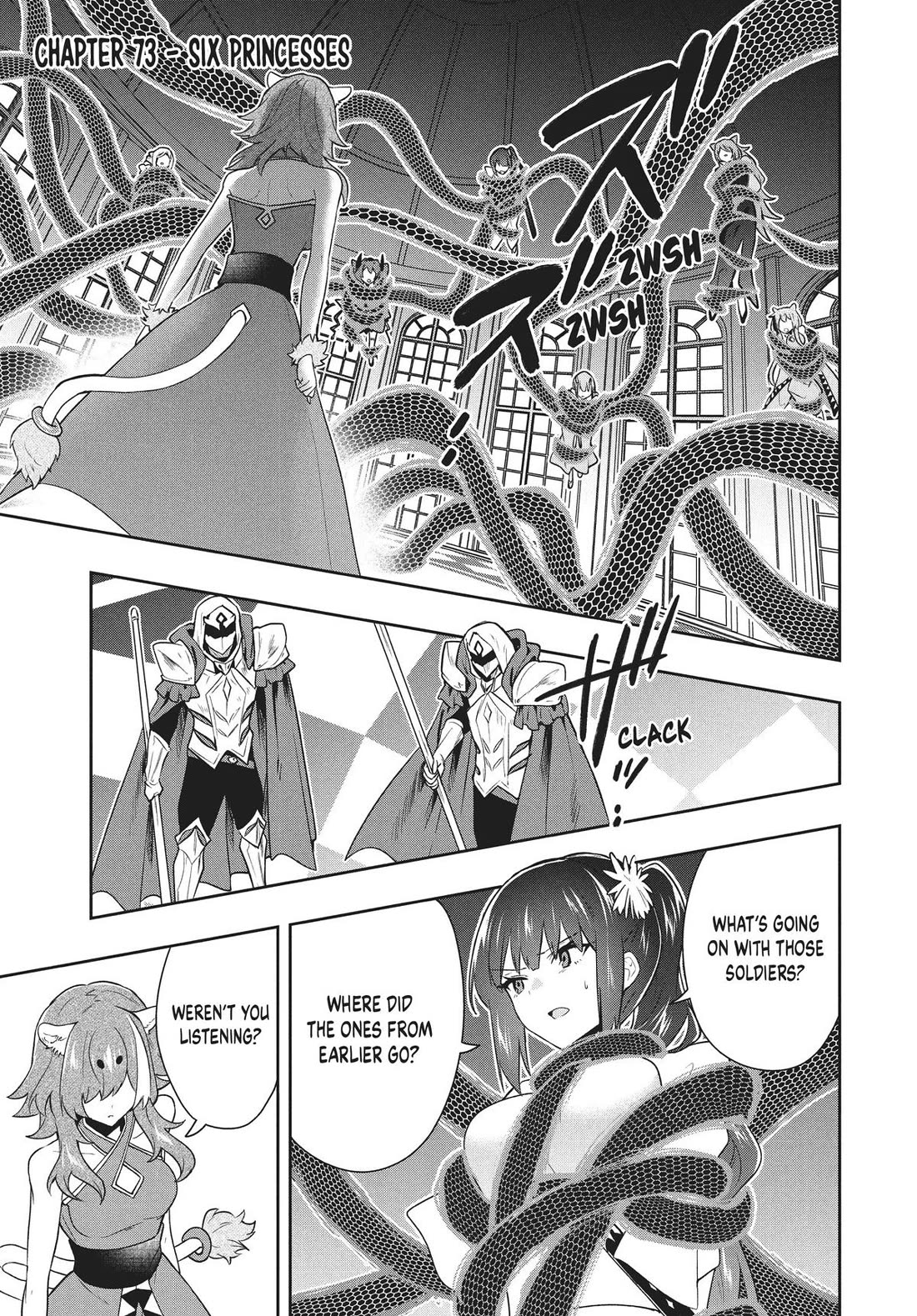Rokuhime wa Kami Goe ni Koi ni Suru Chapter 73 page 1 - Chapter 73