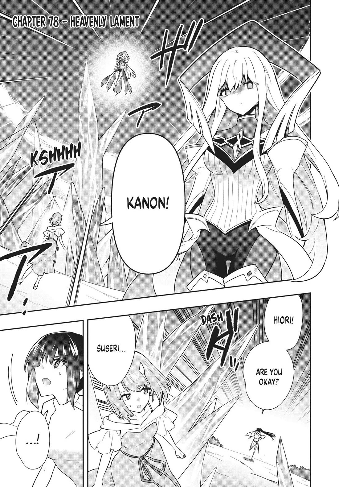 Rokuhime wa Kami Goe ni Koi ni Suru Chapter 78 page 1 - Chapter 78