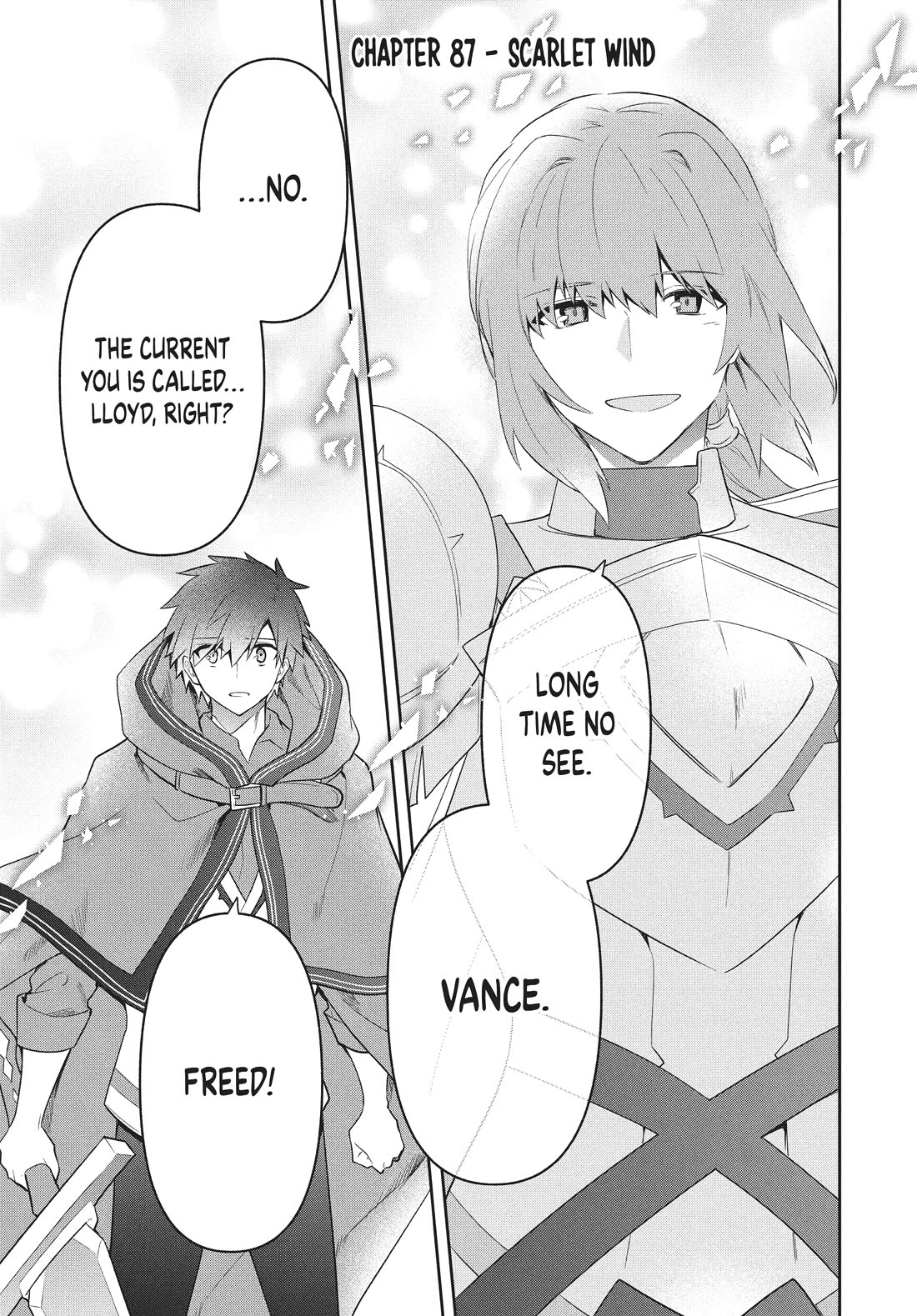 Rokuhime wa Kami Goe ni Koi ni Suru Chapter 87 page 1 - Chapter 87