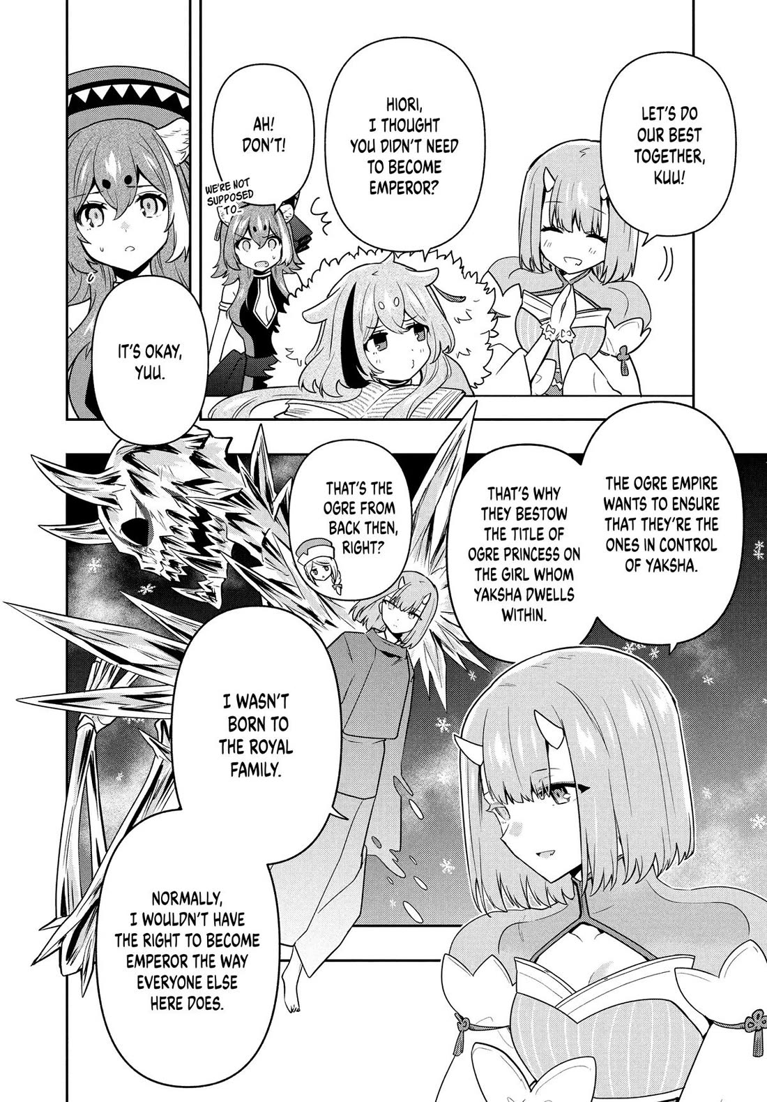 Rokuhime wa Kami Goe ni Koi ni Suru Chapter 91 page 10 - Chapter 91