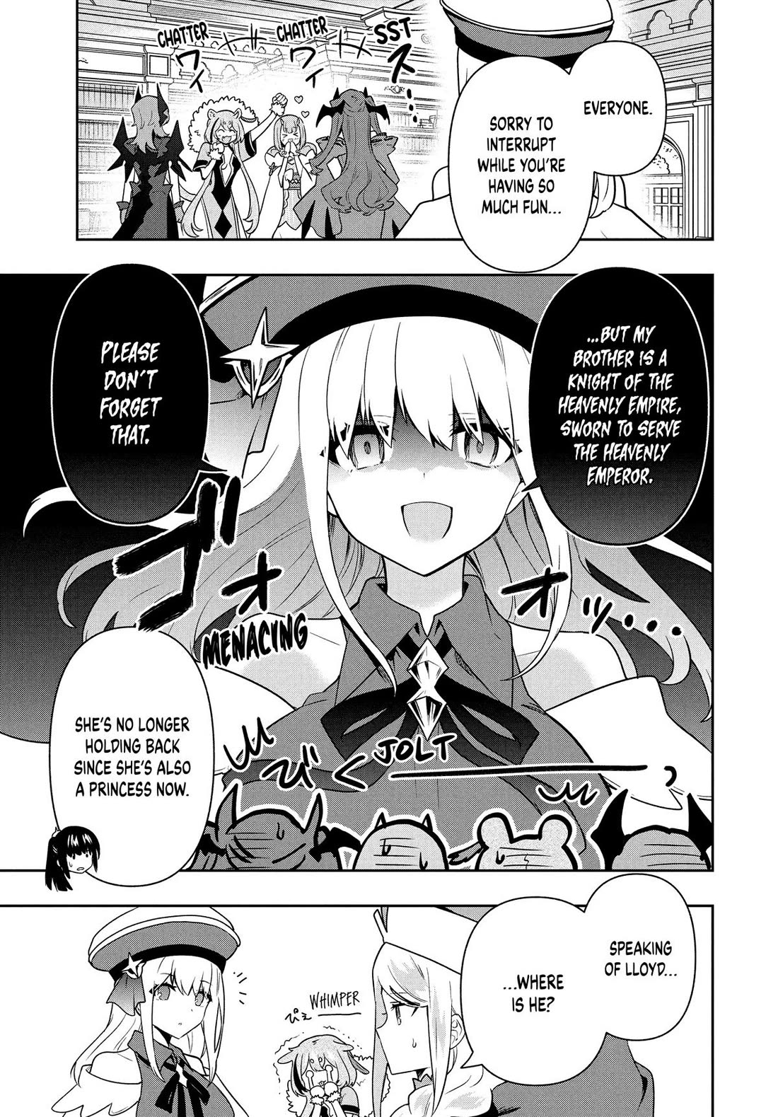 Rokuhime wa Kami Goe ni Koi ni Suru Chapter 91 page 17 - Chapter 91