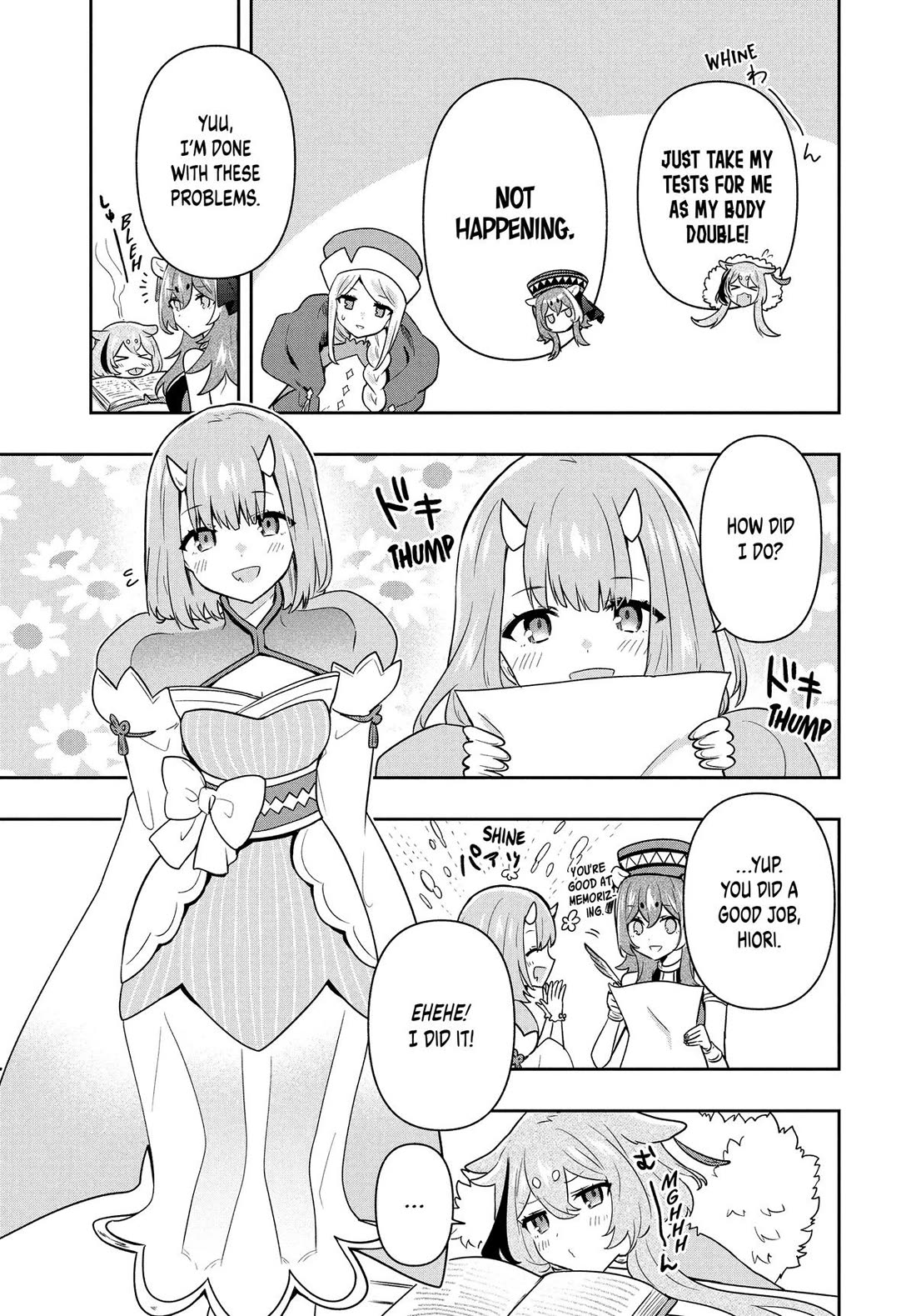 Rokuhime wa Kami Goe ni Koi ni Suru Chapter 91 page 9 - Chapter 91