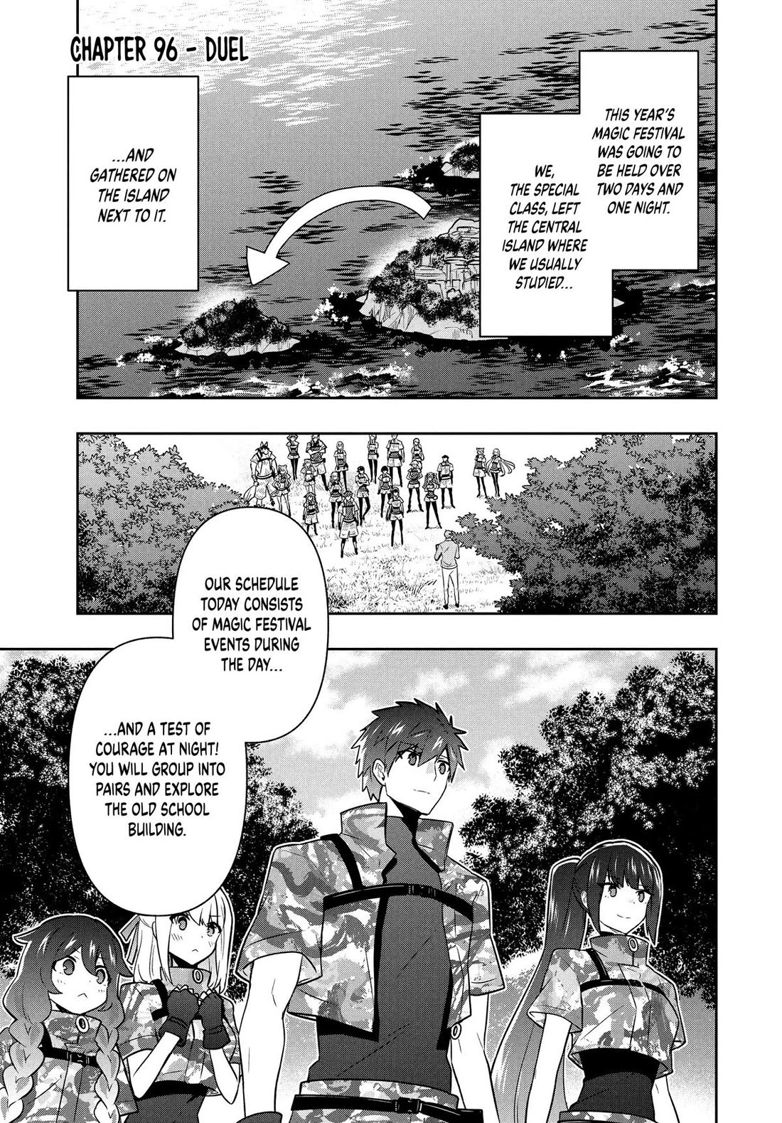 Rokuhime wa Kami Goe ni Koi ni Suru Chapter 96 page 3 - Chapter 96