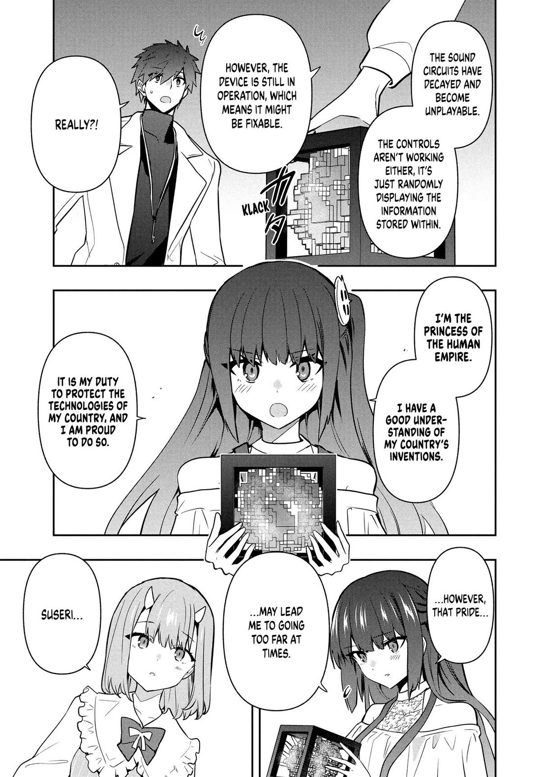 Rokuhime wa Kami Goe ni Koi ni Suru Chapter 99 page 13 - Chapter 99