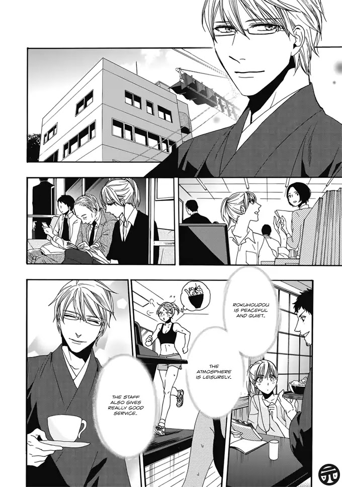 Rokuhoudou Yotsuiro-Biyori Chapter 1 page 27 - Chapter 1: Japanese Styled Teahouse, Rokuhoudou