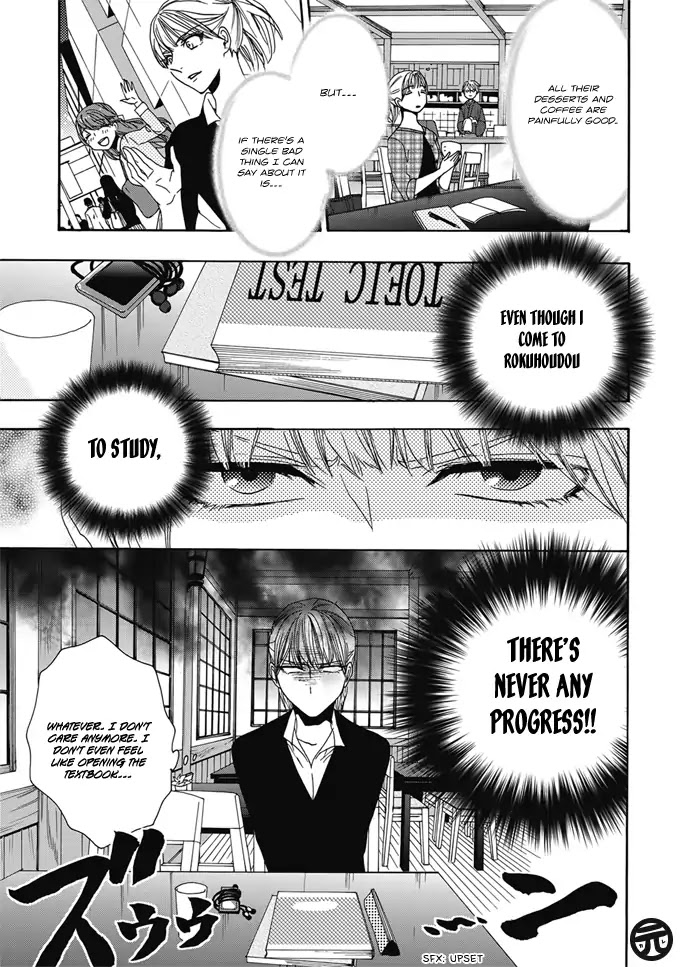 Rokuhoudou Yotsuiro-Biyori Chapter 1 page 28 - Chapter 1: Japanese Styled Teahouse, Rokuhoudou