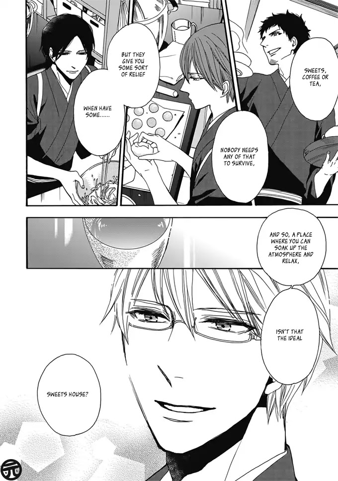 Rokuhoudou Yotsuiro-Biyori Chapter 1 page 37 - Chapter 1: Japanese Styled Teahouse, Rokuhoudou