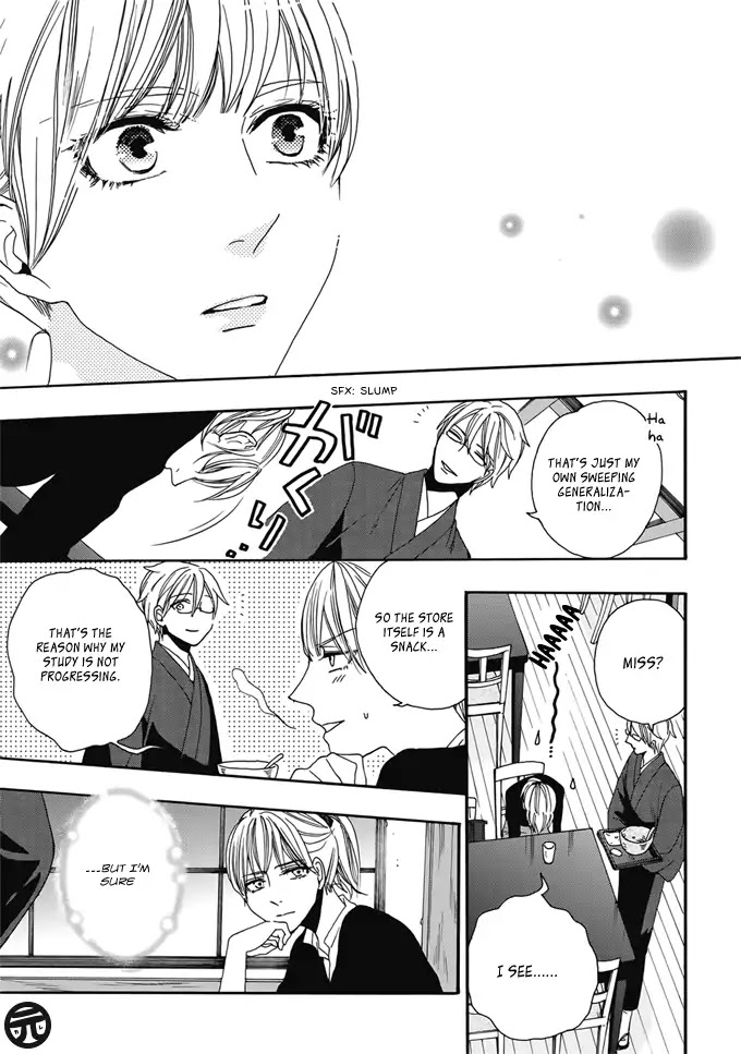 Rokuhoudou Yotsuiro-Biyori Chapter 1 page 38 - Chapter 1: Japanese Styled Teahouse, Rokuhoudou