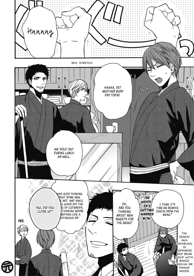 Rokuhoudou Yotsuiro-Biyori Chapter 1 page 43 - Chapter 1: Japanese Styled Teahouse, Rokuhoudou
