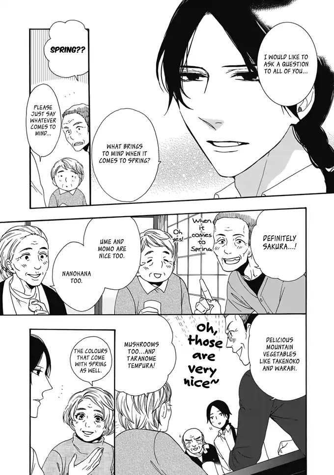 Rokuhoudou Yotsuiro-Biyori Chapter 2 page 16 - Chapter 2: New Spring Menu