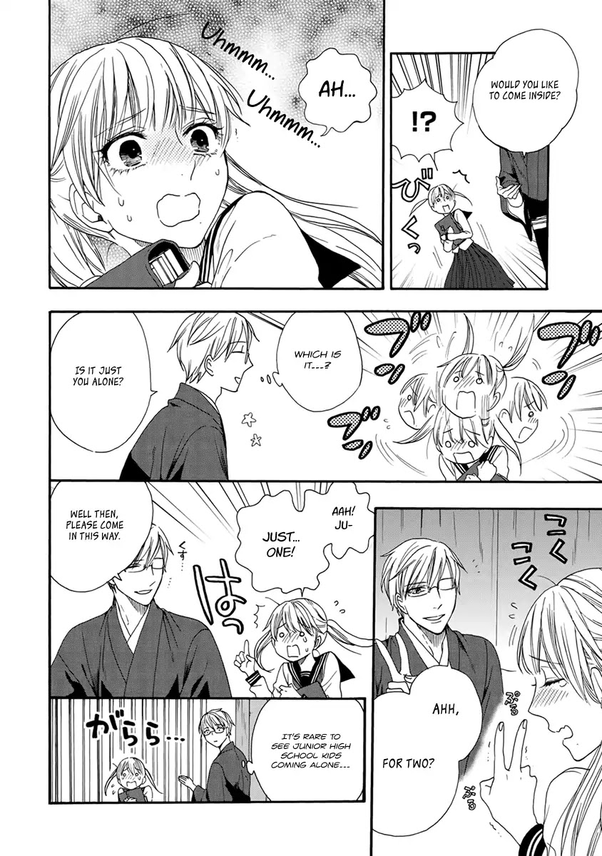Rokuhoudou Yotsuiro-Biyori Chapter 3 page 13 - Chapter 3: The Teahouses' Secrets Pt.1