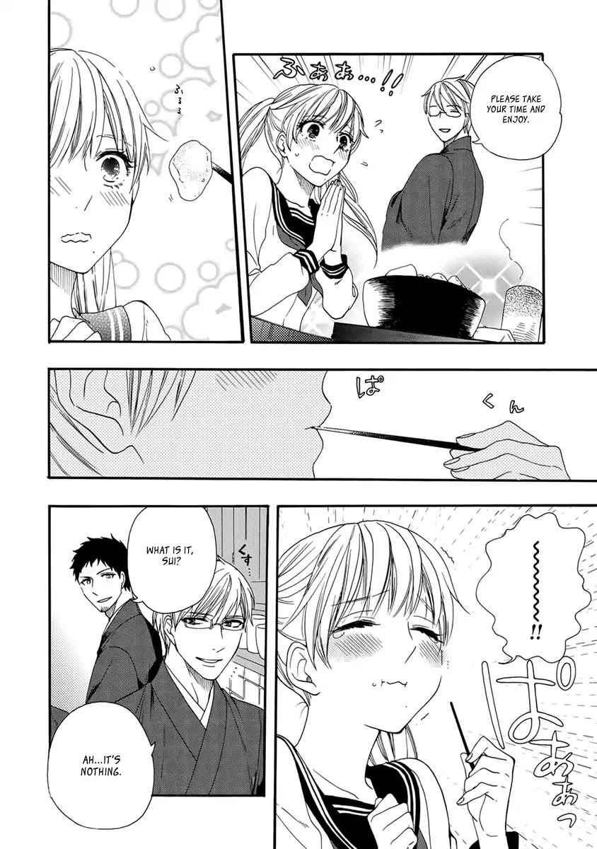Rokuhoudou Yotsuiro-Biyori Chapter 3 page 15 - Chapter 3: The Teahouses' Secrets Pt.1