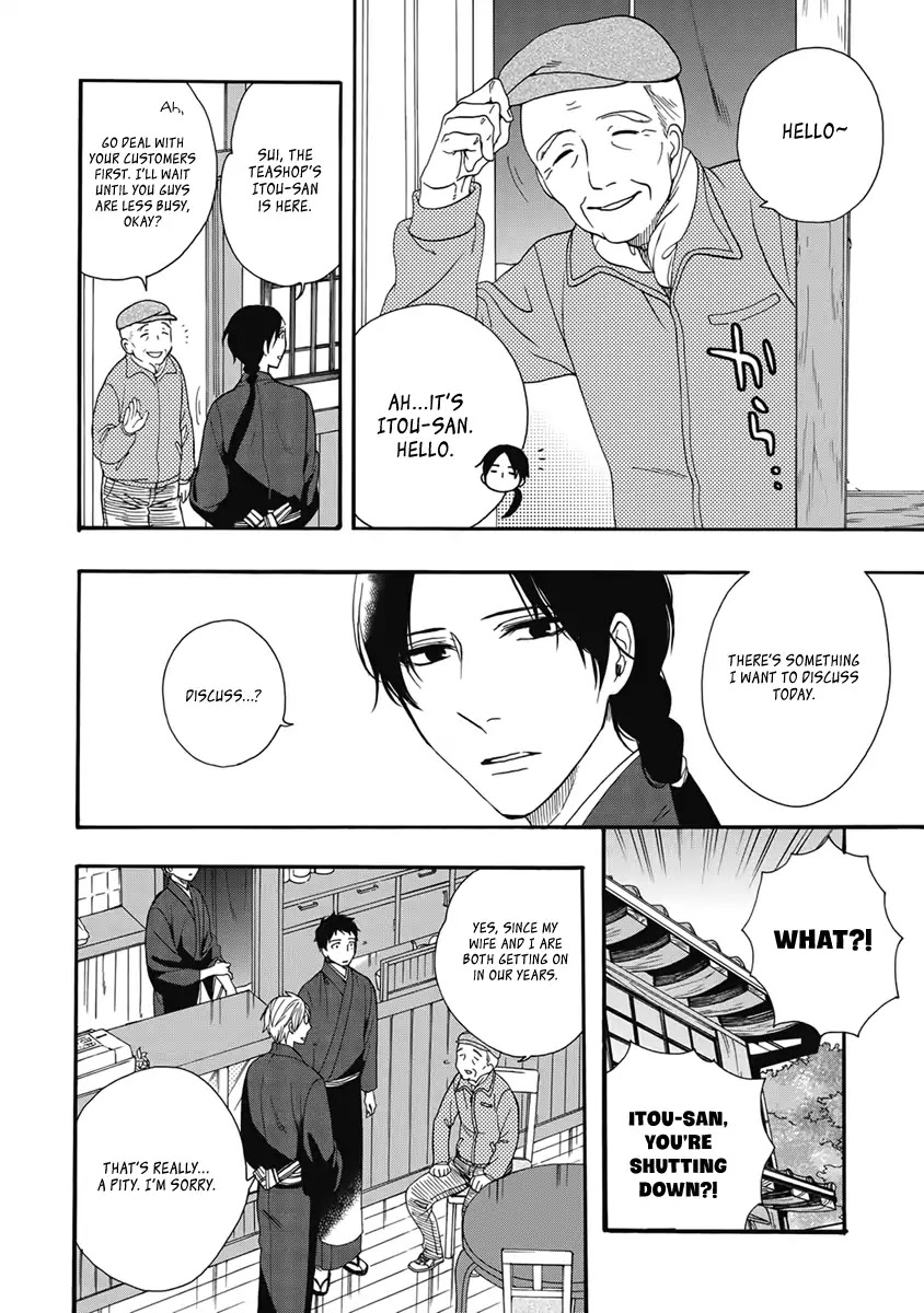 Rokuhoudou Yotsuiro-Biyori Chapter 3 page 3 - Chapter 3: The Teahouses' Secrets Pt.1